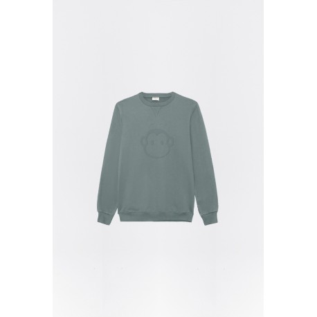 Sudadera lisa logo-Street Monkey