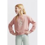 Sudadera Maquillaje Smile de Street Monkey en color maquillaje con diseño moderno para niñas.