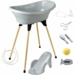 Bañera ThermoBaby Vasco 9 in 1 con accesorios
