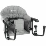 Trona Bambisol Gris 60 x 39 x 59 cm – Asiento para bebé con fijación de 4 puntos