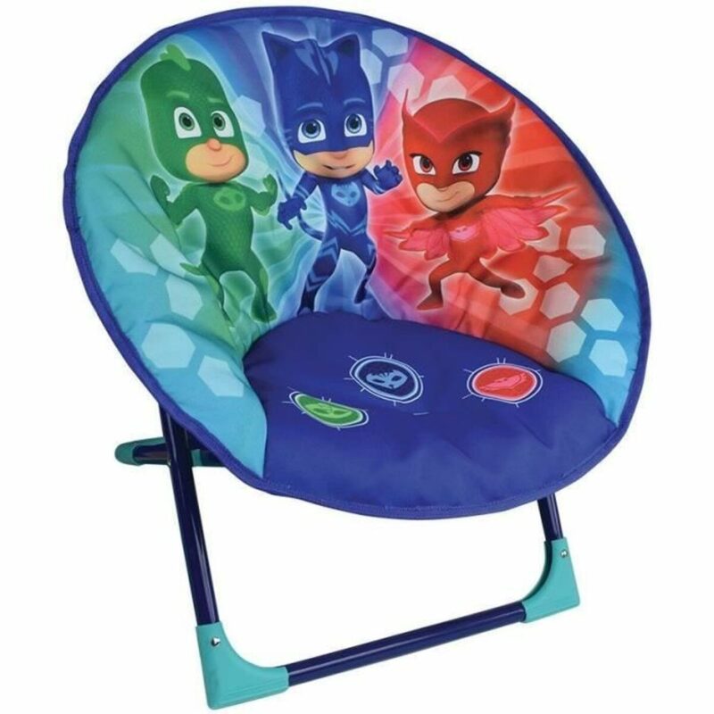 Sillón infantil PJ Masks plegable 53x56x43 cm asiento niños