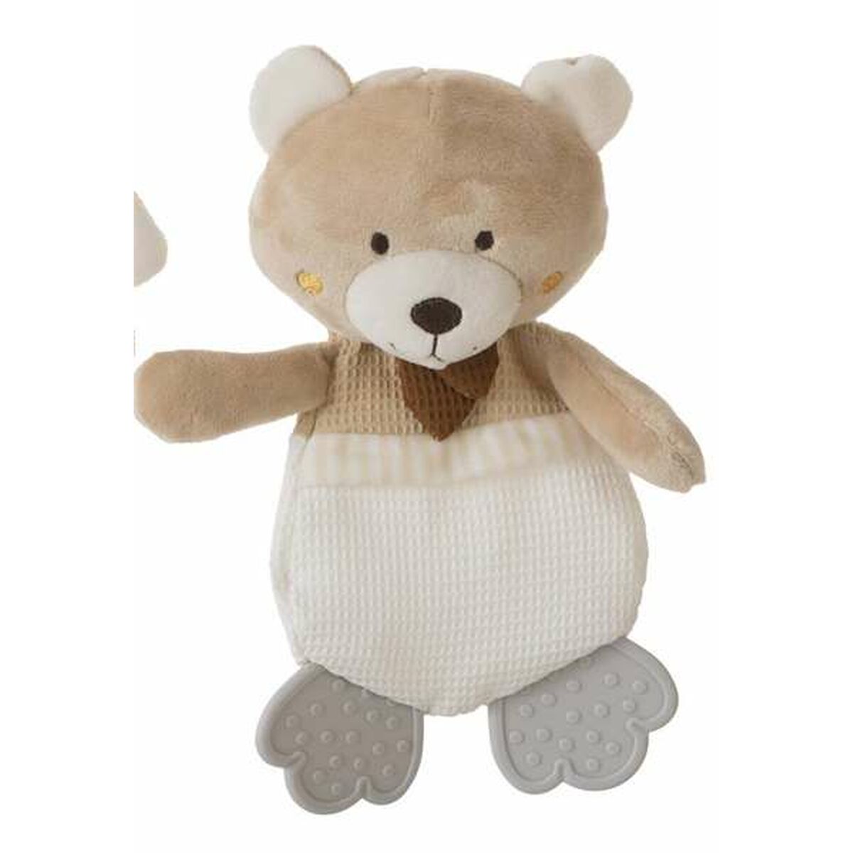 Sonajero BigBuy Kids poliéster oso 22 cm suave infantil educativo seguro