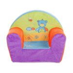 Sillón infantil multicolor oso espuma 44x34x53 cm asiento niño