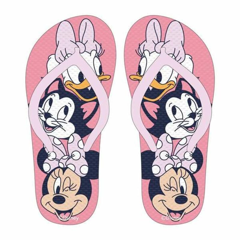 Chanclas para Niños Minnie Mouse Rosa infantiles ligeras cómodas verano playa