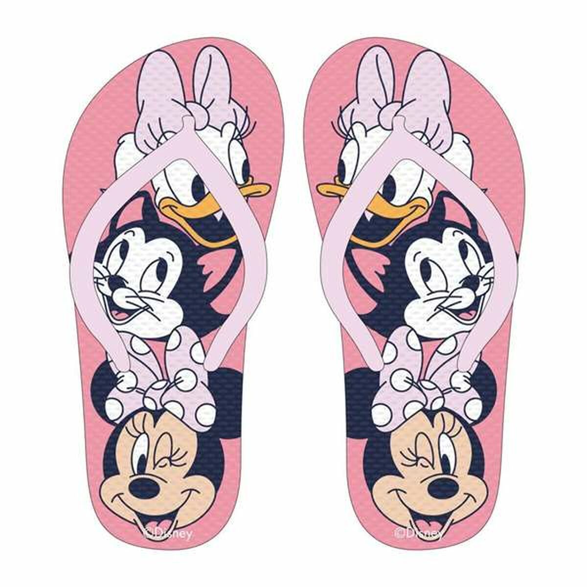 Chanclas para Niños Minnie Mouse Rosa infantiles ligeras cómodas verano playa