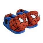 Zapatillas de estar por casa Spider-Man rojo para niños cómodas