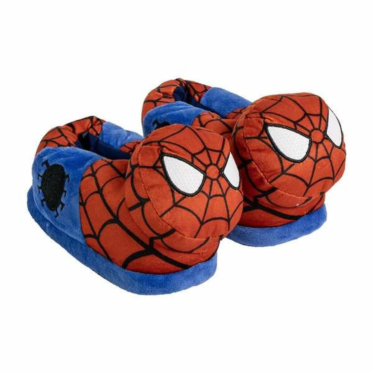 Zapatillas de estar por casa Spider-Man rojo para niños cómodas