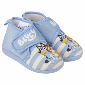 Zapatillas de estar por casa Bluey azul claro talla 27 para niños